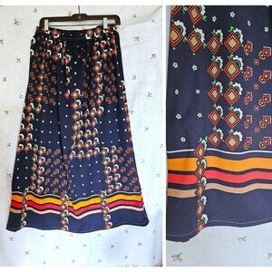Size M Maxi Skirt in Vintage Fabric NWT